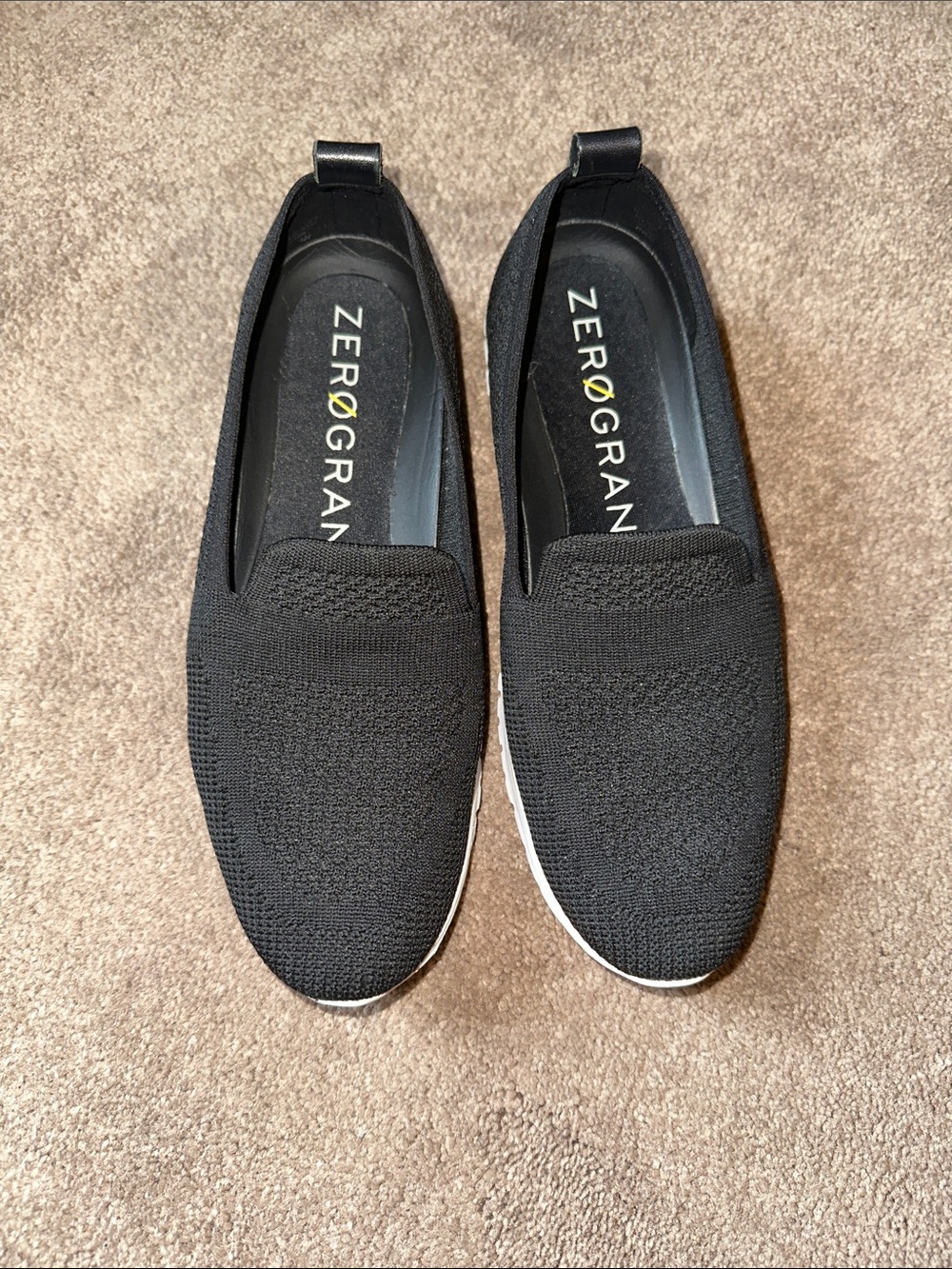 Women’s Cole Haan Black Knit Slip-On